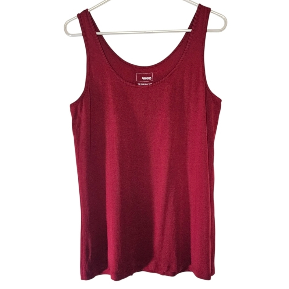 Sonoma Red The Everyday Tank Top Sz xl